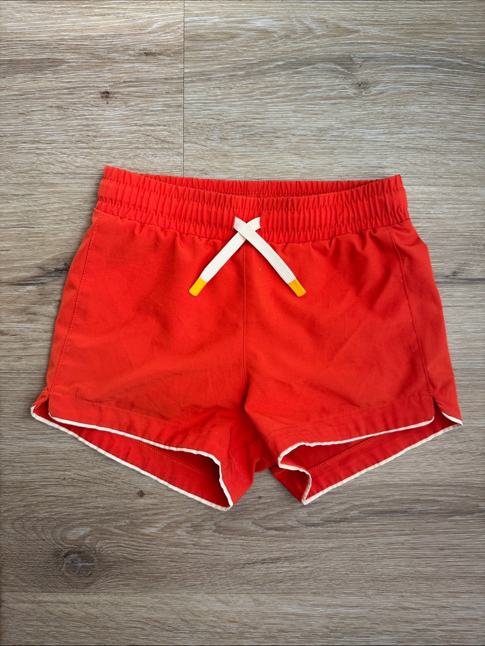 CADETS Boys Cabana Swim Shorts - Bright Red